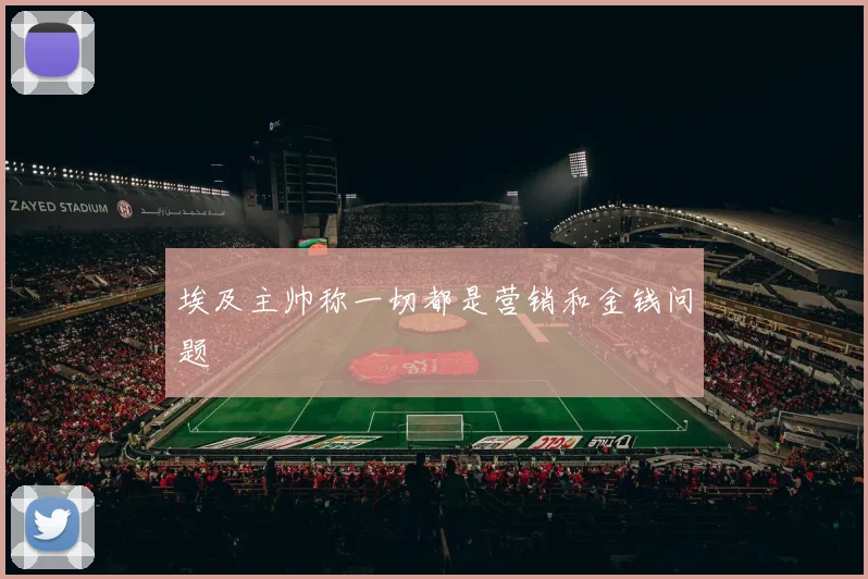 埃及主帅称一切都是营销和金钱问题